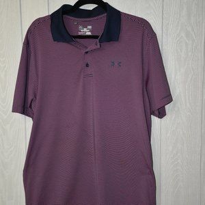 Under Armour Heat Gear Men's L Golf Polo Shirt